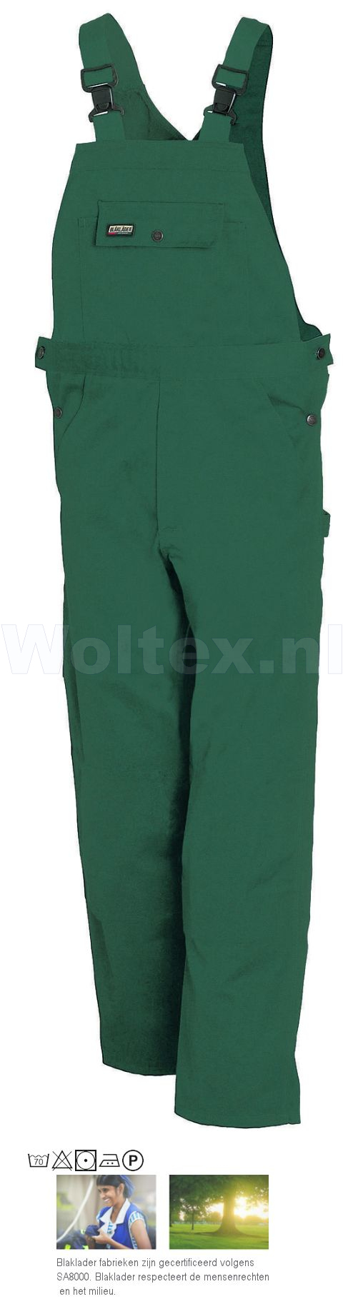 Blaklader Am. Overalls 26101860 groen(4400)